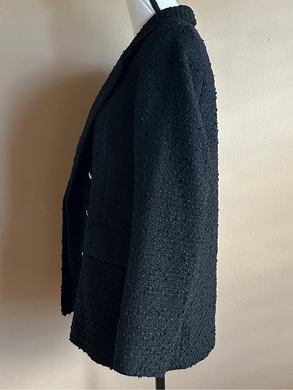 H&M Double-breasted Bouclé Jacket - Picture 11 of 11